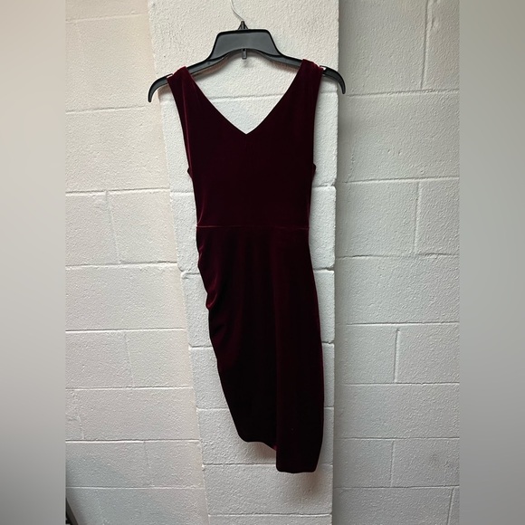 Sam Edelman Deep Red Velvet Dress - Picture 5 of 6